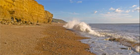 cliffs near Burton Bradstock