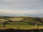 view from Eggardon towards Bridport